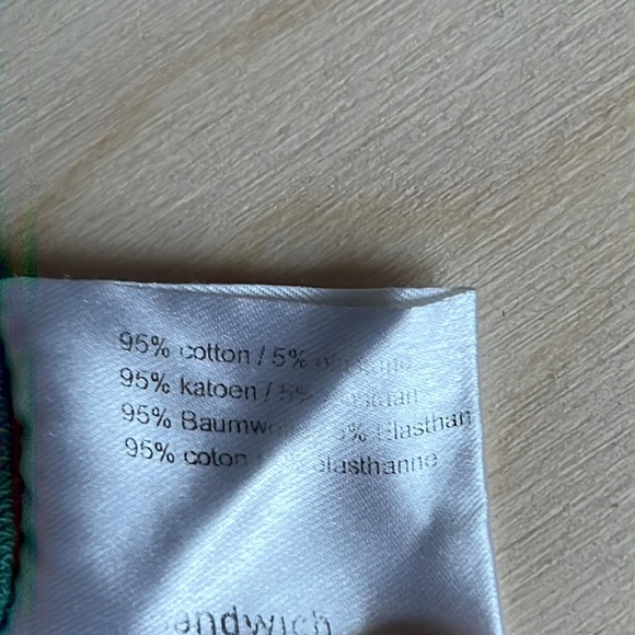 Sandwich_ sweatshirt style top. Medium. Blue - Picture 10 of 10